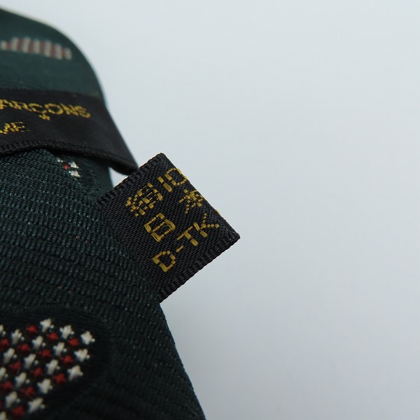 実際に弊社で買取させて頂いたCOMME des GARCONS HOMME/コムデギャルソンオム ネクタイ 絹100% D-TK9210の画像 2枚目