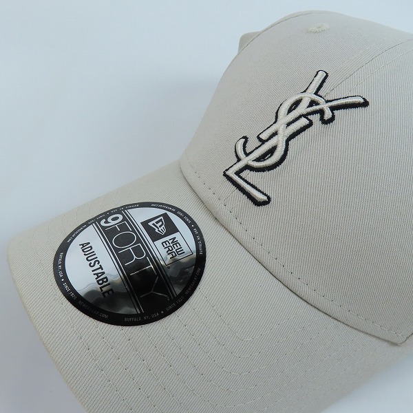 実際に弊社で買取させて頂いたSAINT LAURENT×NEW ERA/サンローラン×ニューエラ YSL MONOGRAM CAP ロゴキャップ 687687YCL36の画像 9枚目