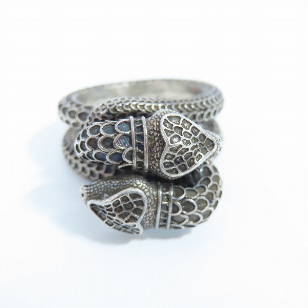 実際に弊社で買取させて頂いたGUCCI/グッチ ガーデンスネークリング 19号の画像 1枚目