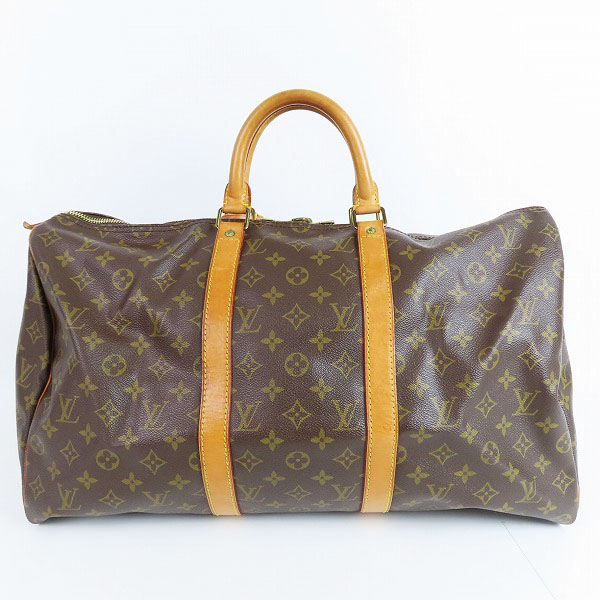 実際に弊社で買取させて頂いたLOUIS VUITTON/ルイヴィトン キーポル50 ボストンバッグ モノグラム M41426 の画像 1枚目