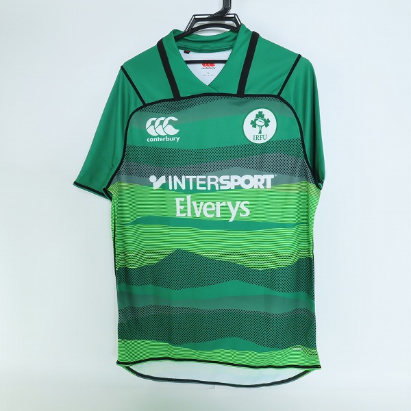 実際に弊社で買取させて頂いたCANTERBURY/カンタベリー ラグビーワールドカップ アイルランド代表 ユニフォーム L