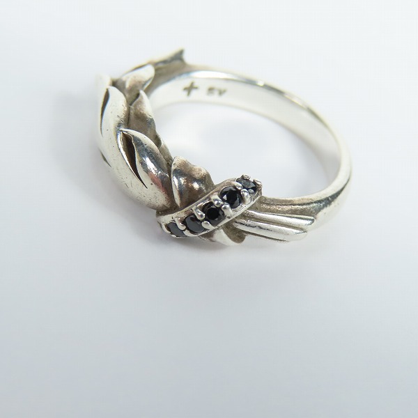 実際に弊社で買取させて頂いたKONRON/コンロン フェザー ストーン リング 9号の画像 7枚目