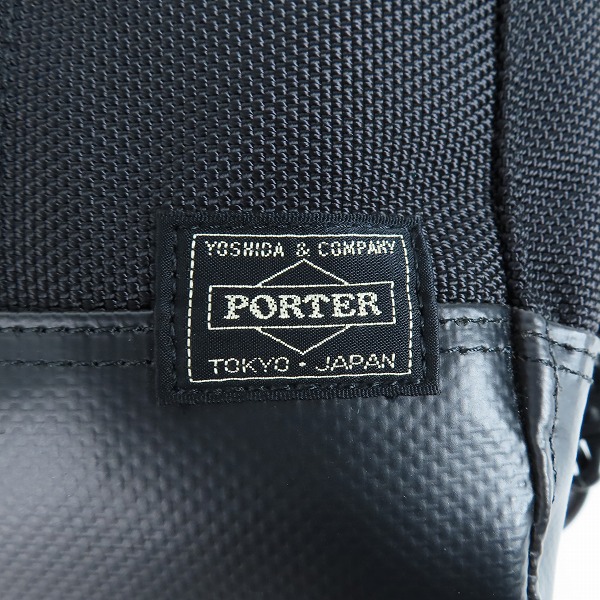 実際に弊社で買取させて頂いた【未使用】PORTER/ポーター HEAT/ヒート マグライト付 ワンショルダーバッグ/ボディバッグ 703-08000の画像 6枚目
