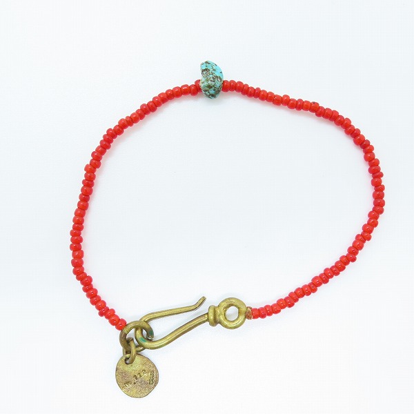 実際に弊社で買取させて頂いたFIRST ARROW'S/ファーストアローズ ブラス/ターコイズ/ビーズ ブレスレットの画像 5枚目