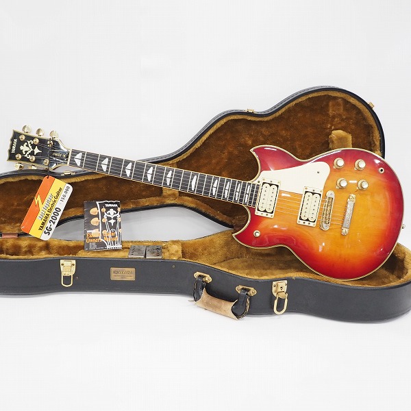 実際に弊社で買取させて頂いた★YAMAHA/ヤマハ SG-2000/SG2000 ダブルカッタウェイ エレキギター ジャパンビンテージ ハードケース付