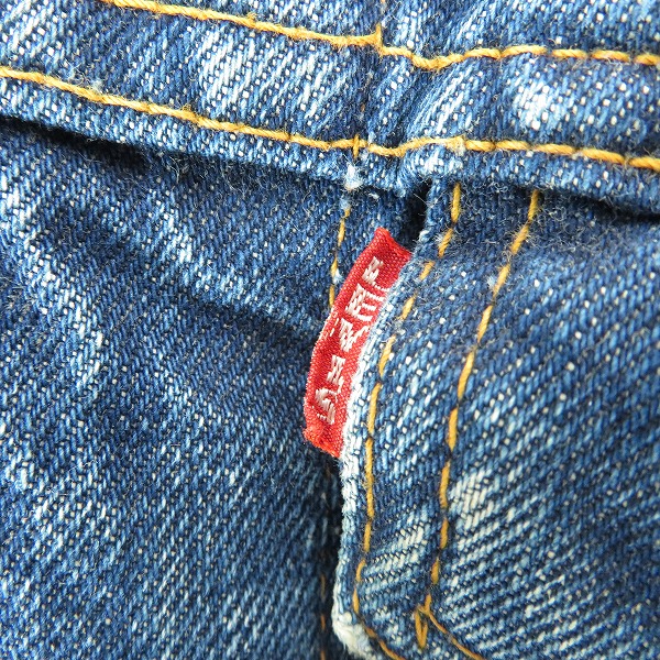 実際に弊社で買取させて頂いたLEVIS/リーバイス デニムジャケット 70505-0210の画像 3枚目