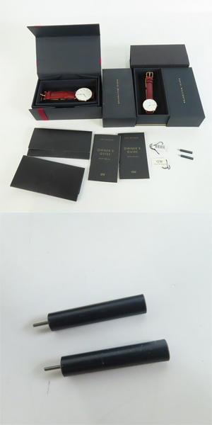 実際に弊社で買取させて頂いたDaniel Wellington/ダニエルウェリントン 腕時計 2点セット【動作未確認】の画像 9枚目