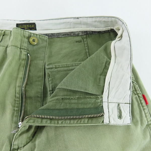 実際に弊社で買取させて頂いたWTAPS/ダブルタップス BUDS SHORTS/バッズショーツ ミリタリーハーフパンツ 141GWDT-PTM13/2の画像 5枚目