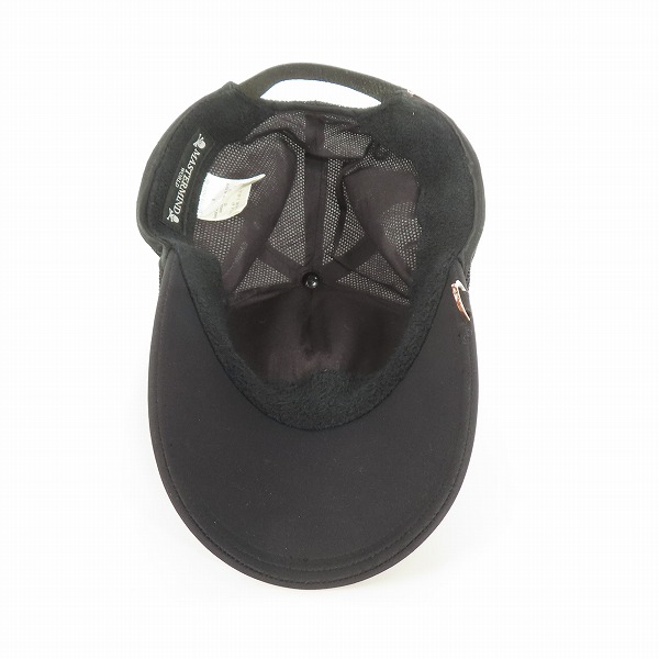 実際に弊社で買取させて頂いたmastermind JAPAN/マスターマインド ジャパン スワロ スカルキャップ ブラック Dリング付き MW20S04-CA005-601/Mの画像 3枚目