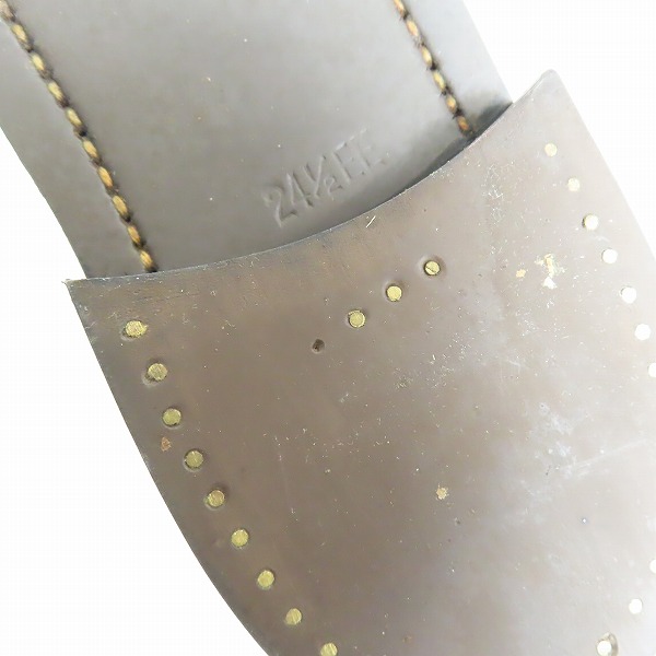 実際に弊社で買取させて頂いたREGAL × VAN JAC/リーガル × ヴァンジャケット コインローファー 3177/24.5EEの画像 6枚目