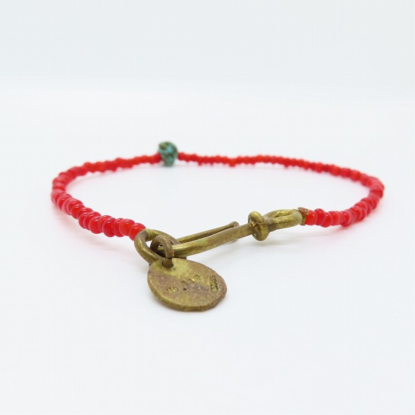 実際に弊社で買取させて頂いたFIRST ARROW'S/ファーストアローズ ブラス/ターコイズ/ビーズ ブレスレットの画像 3枚目