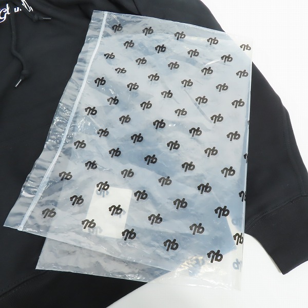 実際に弊社で買取させて頂いた【未使用】glamb/グラム 24SS Splash Logo Hoodie/スプラッシュロゴフーディGB0223/CS02/Mの画像 9枚目