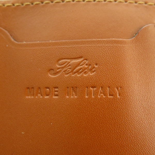 実際に弊社で買取させて頂いたFelisi/フェリージ クロコダイル型押し ミニウォレット 1031の画像 5枚目