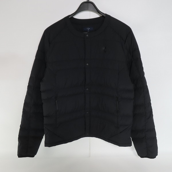 実際に弊社で買取させて頂いた【未使用】Callaway/キャロウェイ ゴルフウェア 2WAY ダウンブルゾン C22215106/3L