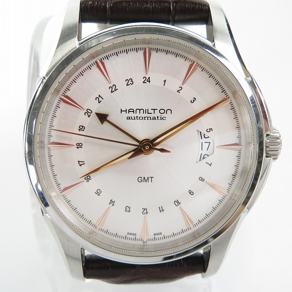 実際に弊社で買取させて頂いた【ジャンク】HAMILTON/ハミルトン ジャズマスター トラベラー GMT 自動巻き H325850