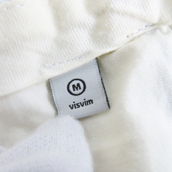 実際に弊社で買取させて頂いたvisvim/ビズビム  無地 スラックスパンツ/Mの画像 4枚目