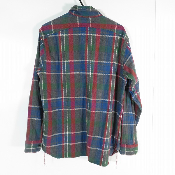 実際に弊社で買取させて頂いたSUGAR CANE/シュガーケーン FICTION ROMANCE TOP GRAY CHECK WORK SHIRTS ワークシャツ SC28963/Lの画像 1枚目