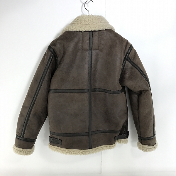 実際に弊社で買取させて頂いたALPHA INDUSTRIES/アルファインダストリーズ B-3 JACKET FAKE MOUTON フライトジャケット TA1398-068 Mの画像 1枚目