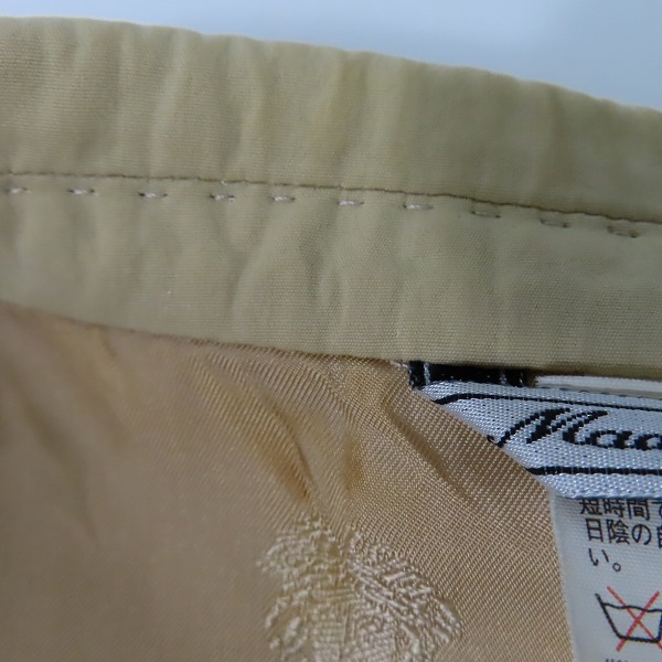 実際に弊社で買取させて頂いたVERSACE/ヴェルサーチ スーツ ジャケット/パンツ/セットアップ/イエローベージュ系/54の画像 6枚目