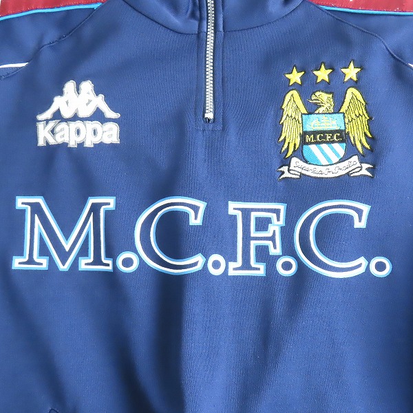 実際に弊社で買取させて頂いたKappa/カッパ マンチェスターシティ トレーニングジャージ/トラックジャケット /Sの画像 4枚目