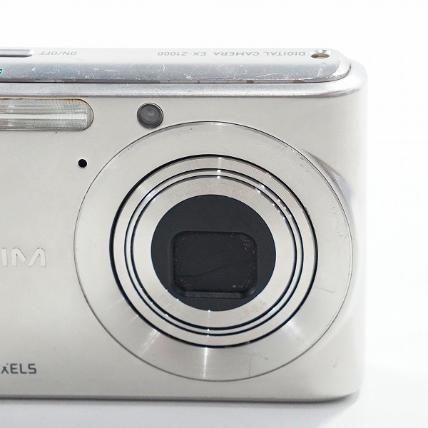 実際に弊社で買取させて頂いたCASIO/カシオ EX-Z1000 EXILIM エクシリム コンパクトデジタルカメラ 動作未確認の画像 2枚目