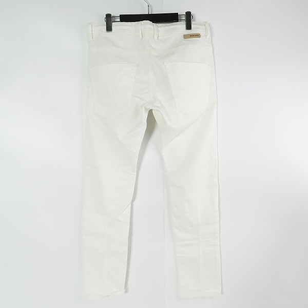 実際に弊社で買取させて頂いたDIESEL/ディーゼル Jogg Jeans/ジョグ ジーンズ スウェットデニムパンツ ホワイト KROOLEY-NE/30の画像 1枚目