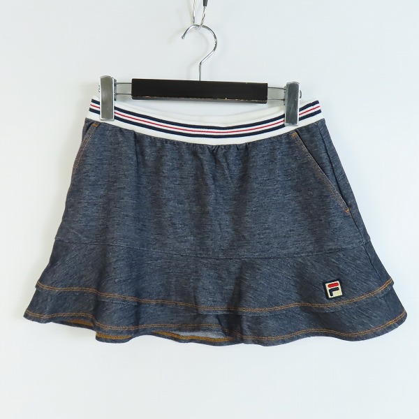 実際に弊社で買取させて頂いたFILA/フィラ テニスウェア レディース デニムカラー スコート VL2092/M