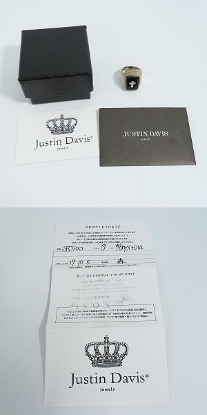 実際に弊社で買取させて頂いた【ギャラ付】Justin Davis/ジャスティンデイビス EMINEM RING/エミネムリング SRJ100/19号の画像 9枚目