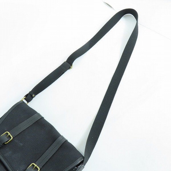 実際に弊社で買取させて頂いた土屋鞄製造所/ツチヤカバン キャンバス×レザー ショルダーバッグの画像 2枚目