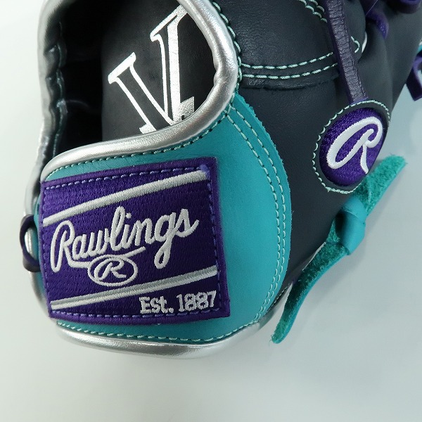 実際に弊社で買取させて頂いたRawlings/ローリングス HYPER TECH GR4HTCY719  軟式 外野手 右投げ用 グローブの画像 5枚目