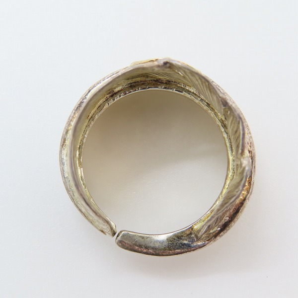 実際に弊社で買取させて頂いたFIRST ARROW'S/ファーストアローズ フェザー リング R-071/13.5号の画像 5枚目