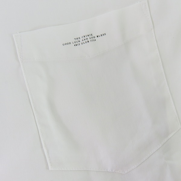 実際に弊社で買取させて頂いたTHE CRIMIE/クライミー ORIGINAL  ストレッチ ブロード シャツ CR1-02C3-SS01/XLの画像 5枚目