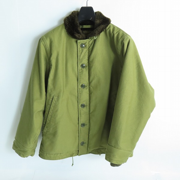 実際に弊社で買取させて頂いたWACKO MARIA/ワコマリア GUILTY PARTIES 裏ファー N-1 デッキジャケット/S