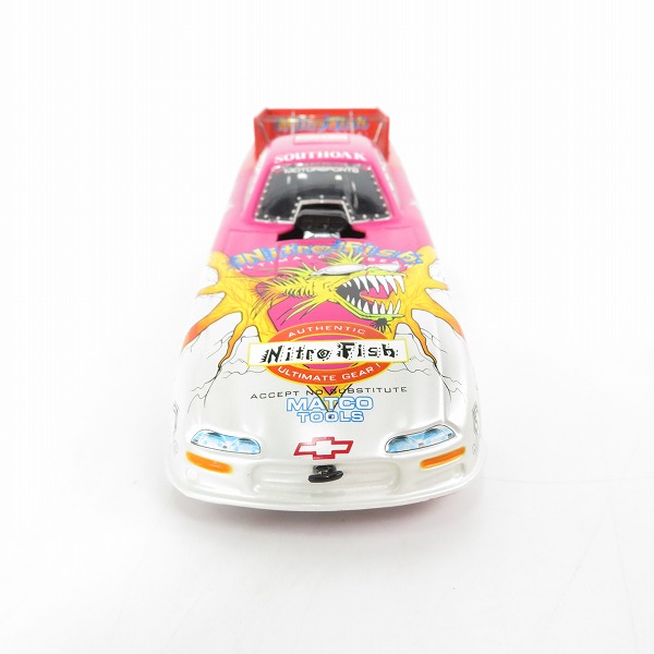 実際に弊社で買取させて頂いたRACING CHAMPIONS/レーシングチャンピオン NHRA 1/24 Funny Car NITRO FISH ULTIMATE GEAR/ファニーカー ニトロ フィッシュの画像 3枚目