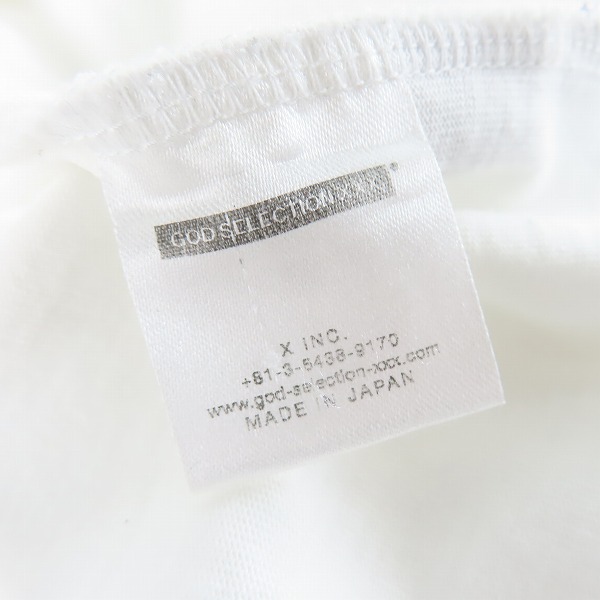 実際に弊社で買取させて頂いたGODselectionxxx × roar/ゴッドセレクション×ロアー コラボ プリントカットソー GX-S20-RGST-02/Lの画像 4枚目