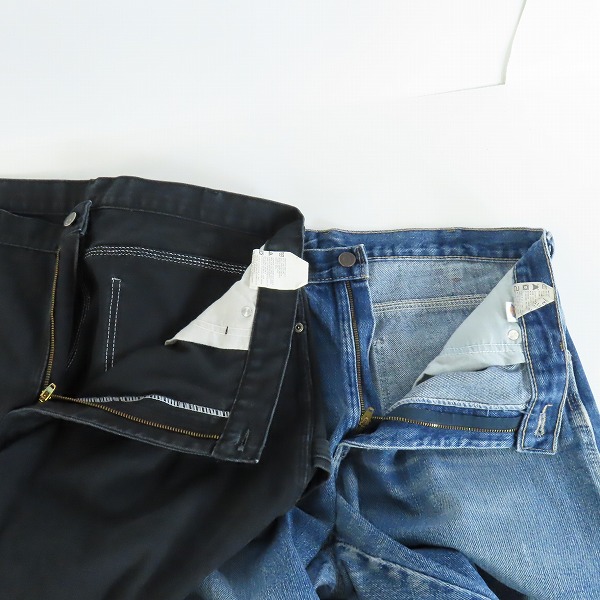 実際に弊社で買取させて頂いたDickies/ディッキーズ デニムパンツ/ジーンズ ジーパン/ヴィンテージ 2点セットの画像 3枚目