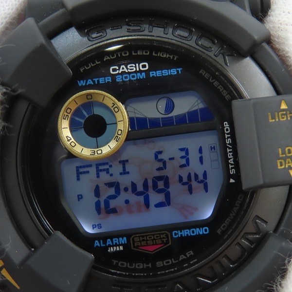 実際に弊社で買取させて頂いたG-SHOCK/Gショック MASTER OF G - SEA FROGMAN/フロッグマン 30周年記念 GW-8230B-9AJRの画像 5枚目