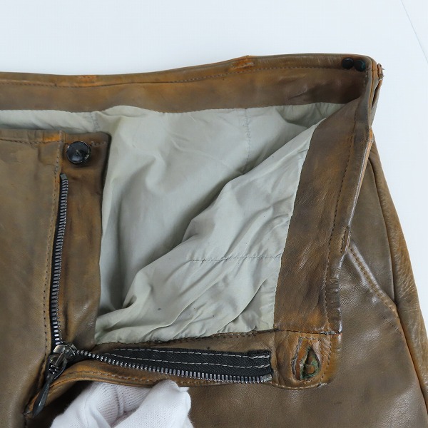 実際に弊社で買取させて頂いたincarnation/インカーネーション レザー パンツの画像 3枚目