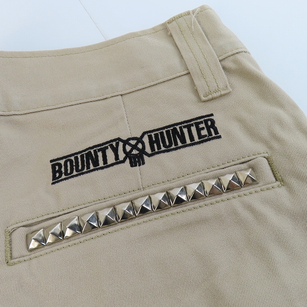 実際に弊社で買取させて頂いたBOUNTY HUNTER/バウンティーハンター スタッズ ハーフパンツ/30の画像 6枚目