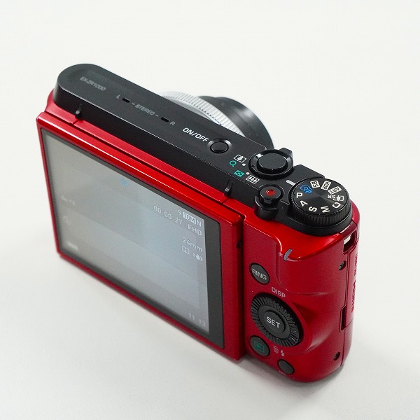 実際に弊社で買取させて頂いたCASIO/カシオ EXILIM EX-ZR1000 コンパクトデジタルカメラ 簡易動作確認済みの画像 3枚目