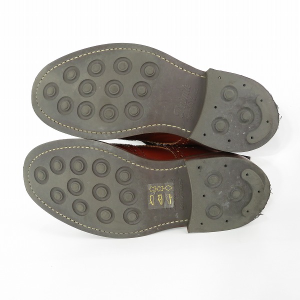 実際に弊社で買取させて頂いたTricker's/トリッカーズ MOLTON/モールトン カントリーブーツ ウイングチップ M2508/6.5の画像 2枚目