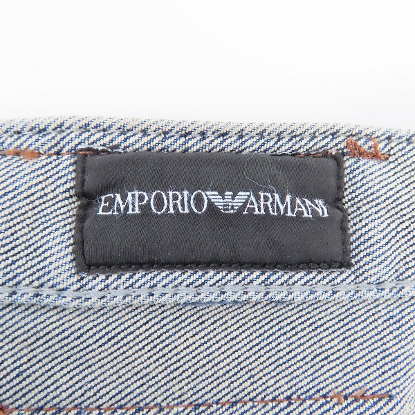 実際に弊社で買取させて頂いた【JPタグ】EMPORIO ARMANI/エンポリオアルマーニ DENIM BLU MD ウォッシュブルー デニムパンツ 3L1J75 1DK2Z/36の画像 3枚目