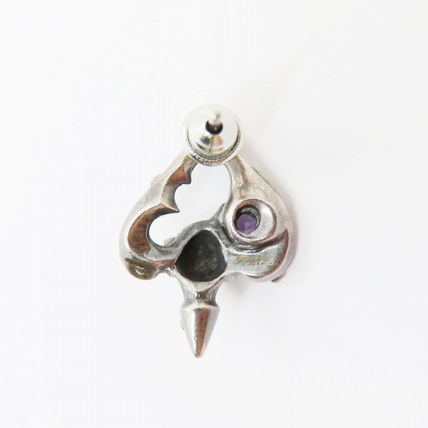 実際に弊社で買取させて頂いたF.A.L/FAL エフエーエル スウィルパターンスペード/wストーン ピアスの画像 2枚目