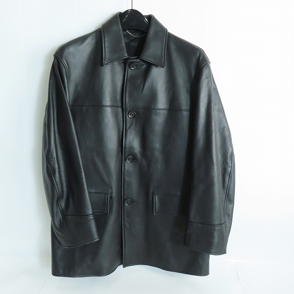 実際に弊社で買取させて頂いたWACKO MARIA/ワコマリア GUILTY PARTIES 23SS LEATHER COAT TYPE-1 レザー コート 23SS-WMO-CO03/S