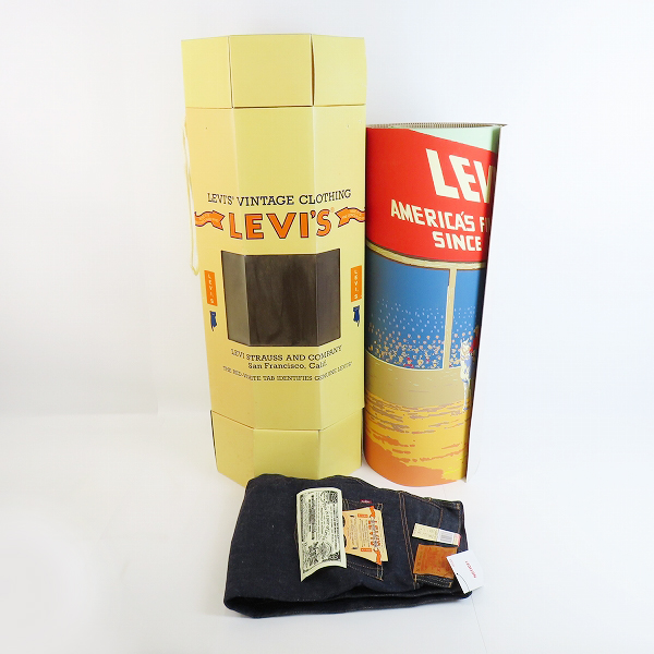 実際に弊社で買取させて頂いた【未使用】LEVI'S/リーバイス 501ZXX 復刻 日本製 ジッパーフライ デニムパンツ 2500本限定 54501-0117/W32L36の画像 9枚目