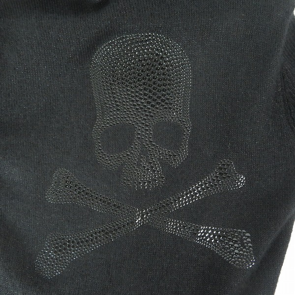 実際に弊社で買取させて頂いたRoen/ロエン スタッズ スカル キッドモヘア ラメニット ロングカーディガン 68147011 46の画像 7枚目