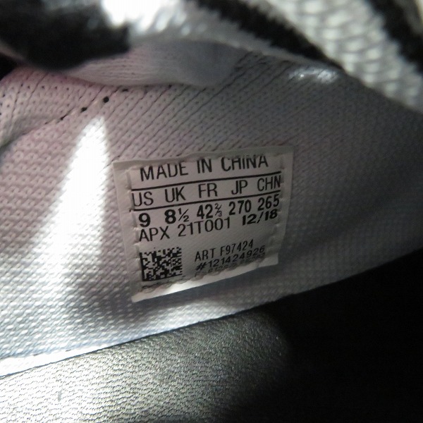 実際に弊社で買取させて頂いたY-3/ワイスリー アディダス×ヨウジヤマモト KAIWA KNIT/カイワニット スニーカー F97424/27の画像 5枚目