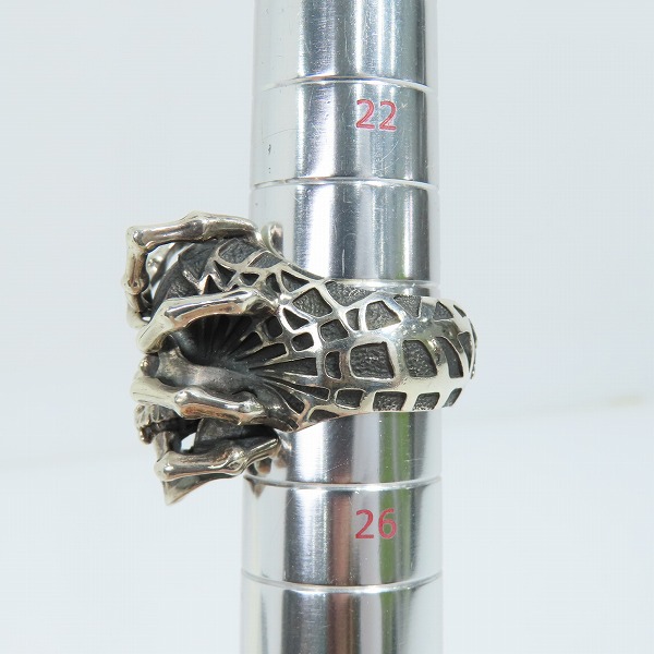 実際に弊社で買取させて頂いた【ギャラ付】Justin Davis/ジャスティンデイビス TARANTULINA RING/タランチュラリング SRJ915/24-25号の画像 7枚目
