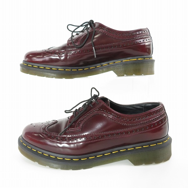 実際に弊社で買取させて頂いたDr.Martens/ドクターマーチン ウィングチップ ブローグシューズ 3989 UK8の画像 3枚目
