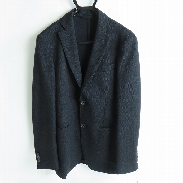 実際に弊社で買取させて頂いたTOMORROWLAND/トゥモローランド ウールコットンダブルジャガード ジャケット 61-07-25-07501/46